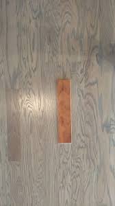 Pressure treated wood must be properly seasoned, dry with a moisture content of 18% or less and free of salts and other water soluble materials before applying stain. Refinished Red Oak In Rustic Beige In 2021 Red Oak Floors Hardwood Floor Colors Floor Stain Colors