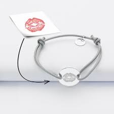 Bracelet Enfant Bisou Personnalise Medaille Gravee Argent 2 Trous Bisou Bijoux Personnalises Avec Dessins D Enfants Me Bracelets Enfants Bracelet Argent