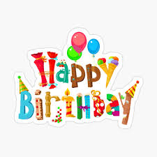 Message in pop art comic style. Funny Happy Birthday Word Art Font With Balloons Kids T Shirt By Dcohea Redbubble