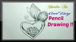 Easy Pencil Drawings Of Flowers And Butterflies Hexopict Wall Ideas Butterfly sketch drawing shading blending techniques. easy pencil drawings of flowers and
