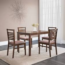 132 kg wooden nilkamal walnut capri 6 seater dining table. 4 Seater Dining Tables Sets Online At Discounted Prices On Flipkart