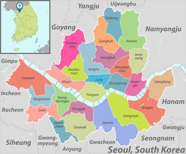 Incheon Map Stock Illustrations – 295 Incheon Map Stock Illustrations,  Vectors & Clipart - Dreamstime
