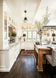 Wood And White Farmhouse Kitchen Design Rustic Farmhouse Kitchen French Kitchen Decor