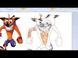 Check spelling or type a new query. How To Draw Crash Bandicoot Like A Pro With Paint Speed Painting Videos Know Your Meme