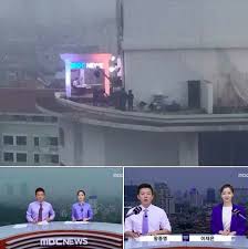 Mod · 24d · stickied comment locked. A Korean News Program Actually Filming On The Top Of The Building Instead Of Using A Green Screen R Interestingasfuck