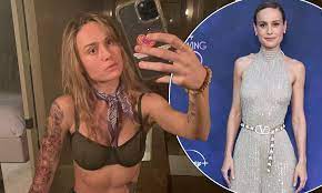 Brie Larson leaves fans 'on their knees' with shocking transformation |  Daily Mail Online