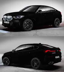 This Bmw X6 Has Been Covered In The Darkest Material On Earth Bmw X6 Bmw Luxury Van