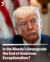 Moody's decision to downgrade the US's credit rating is a slap