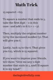 Just As There Are Tricks That Allow You To Impress Others By Appearing To Do Math In Your Head There Are Memory Tricks Study Skills Math Tricks Improve Memory