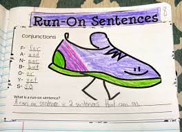 Writing Mini Lesson 4 Run On Sentences Rockin Resources Writing Mini Lessons Run On Sentences Elementary Writing