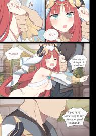 Nilou porn comic - Genshin Impact hentai action