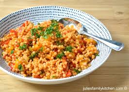 The lower the energy density, the more food you can eat for fewer calories. Juliesfamilykitchen Com Veggie Dinner Couscous Couscous Recipes