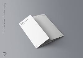 Check out this gate fold brochure mockup and start showcasing your brochure informative designs in the most professional and clean way! Double Gatefold Brochure Mockup