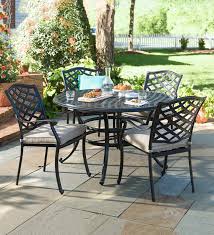 Our Park Grove 5 Piece Dining Set Elevates Your Own Yard To Your Favorite Place To Dine Out Consisting Of Four Chairs With Cu In 2020 Outdoor 5 Piece Dining Set Patio