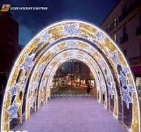 3D LED Christmas Decoration Lights Arch LED Motif Light with Outdoor Holiday