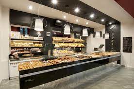 Panificio Luminoso Ed Invitante Con Gli Arredamenti Per Pasticcerie Per Panifici E Per Caffetterie Di Design Itali Bakery Design Bakery Shop Design Bar Design