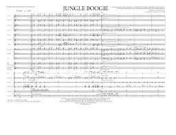 Lyrics licensed and provided by lyricfind. Tom Wallace Jungle Boogie Full Score Sheet Music Pdf Notes Chords Jazz Score Marching Band Download Printable Sku 347957