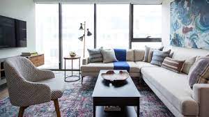 I think things are finally winding down at the i finally finished the living room last night. Interior Design Condo Living Room Makeover For A Bachelor Youtube