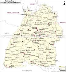 Vor allem die verwaltung muss endlich im digitalzeitalter ankommen» es dürfe nicht bei sonntagsreden bleiben. Baden Wurttemberg Railway Map Train Routes In Baden Wurttemberg