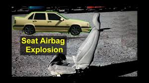 Your volvo 850 will master the tightest corners right away. Seat Airbag Explosion Deployment Front Sips Volvo 850 Votd Youtube
