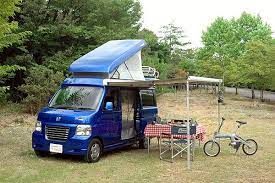 ホワイトハウス製バモスホビオベースのsmall camper バモスホビオ ルーフテント ホワイトハウス