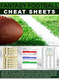 Create Free Nfl Cheat Sheets For Your Fantasy Football Draft Fantasy Football Fantasy Football Cheat Sheet Fantasy Football Game
