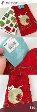 St Nicholas Square Holiday Kitchen Towels Nwt Holiday Kitchen Towel St Nicholas Square Holiday Kitchen