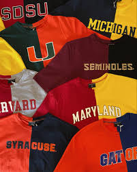 College Color Clock Tees Cute Custom College Tops In 2020 College Outfits College Colors Cute