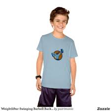 Weightlifter Swinging Barbell Back View Circle Ret Tee Shirt Cartoon Shirts Shirt Designs Tshirt Designs