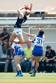 Tayla harris marked the ball early in the first quarter at whitten oval against the western bulldogs. Pin On è§'è‰²è®¾è®¡