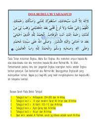 Maybe you would like to learn more about one of these? Doa Tahajjud