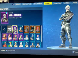 Hello im selling my fortnite account it has renegade raider plus og ghoul trooper and it has a creator code linked to it it has 5$ on it skins : Read Desciption Skull Trooper Fornite Account Renegade Raider Fortnite Account Free Xbox One Fortnite Xbox One