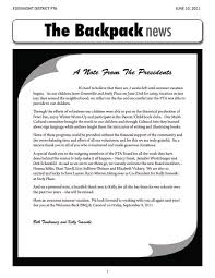 A Note From The Presidents