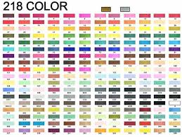 Bianyo 60 80 218colors Set Dual Head Sketch Copic Markers
