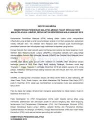 About 110 of sekolah menengah in kuala lumpur. Maszlee Malik On Twitter Kenyataan Media Kpm Menaik Taraf Sekolah Seni Malaysia Kuala Lumpur Sedia Untuk Beroperasi Mulai Januari 2019