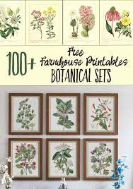 More than 12 million free png images available for download. 100 Free Farmhouse Printables Botanical Sets Harbour Breeze Home