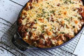 Baked Ziti Recipe With Ground Beef And Italian Sausage Recipe Italian Sausage Recipes Baked Ziti Recipes With Ground Beef Beef Recipes