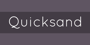 Download And Install The Quicksand Free Font Family By Andrew Paglinawan As Well As Test Drive And See A Complete Character Set Free Font Font Squirrel Fonts