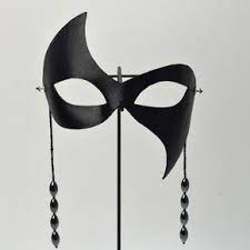 Ace Masks Masquerade Black Masquerade Mask Leather Mask