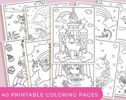 These coloring pages are also fun for teens, tweens and kids! Coloring For Teens Etsy