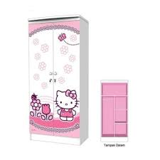 Keunggulan produk ini adalah motif hello kitty ini sangat disukai anak perempuan karena lucu, menarik. Lemari Plastik Hello Kitty 2 Pintu Lemarila