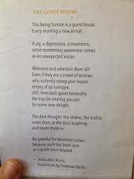 Jelaluddin Rumi Coleman Barks Patience Presence Acceptance Peace Love Self Acceptance Sorrow Awareness Unexpected