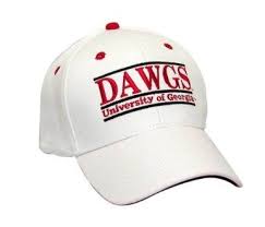 Dawgs Uga White Twill Hat University Of Georgia Uga Hats Georgia Bulldogs Merchandise Shop Dawghut Com Adjustable Cap Adjustable Hat Dawgs