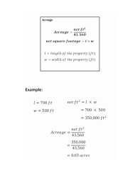 How To Calculate Acreage With Cheat Sheet Wikihow