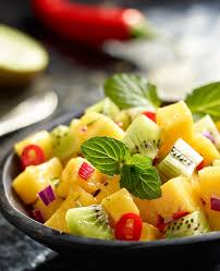 Salsa Z Kiwi I Mango Przepis Recipe Salsa Healthy Eating Mango