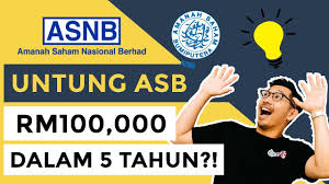 Johan boleh simpan sebanyak rm10k setahun untuk simpanan asb. Cara Melabur Asb Dan Dapatan Rm100 000 Dalam 5 Tahun Youtube