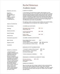 A brief introductory statement can be a useful summary of your skills and experience as well as an indicator of your career ambitions. Resume Format Academic Academic Cv Resume Template Word Resume Examples