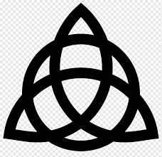 Set of triquetra knots with circle, triangle and hexagon shapes made of intertwined mobius stripes. Triquetra Logo Symbol Celtic Knot Peace Symbol Television Triangle Triquetra Png Pngwing