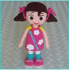 Nurdantasarimatolyesi Nurdanhobi Niloya Amigurumi Bebek Niloya Ilmek Sayisi X 7 842 Ilmek Boyu 26 Cm Agirlik 166 Gr Ip N Orme Bebekler Orgu Toys