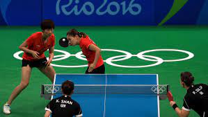 For the first time since the 1924 olympics, a single bronze medal was awarded in each event. Table Tennis Olympic Sport Tokyo 2020